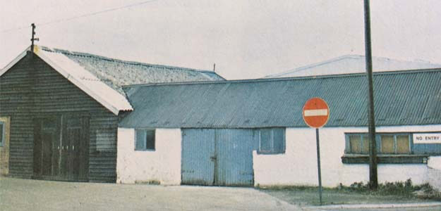 Marley's first home in an outbuilding in Harrietsham