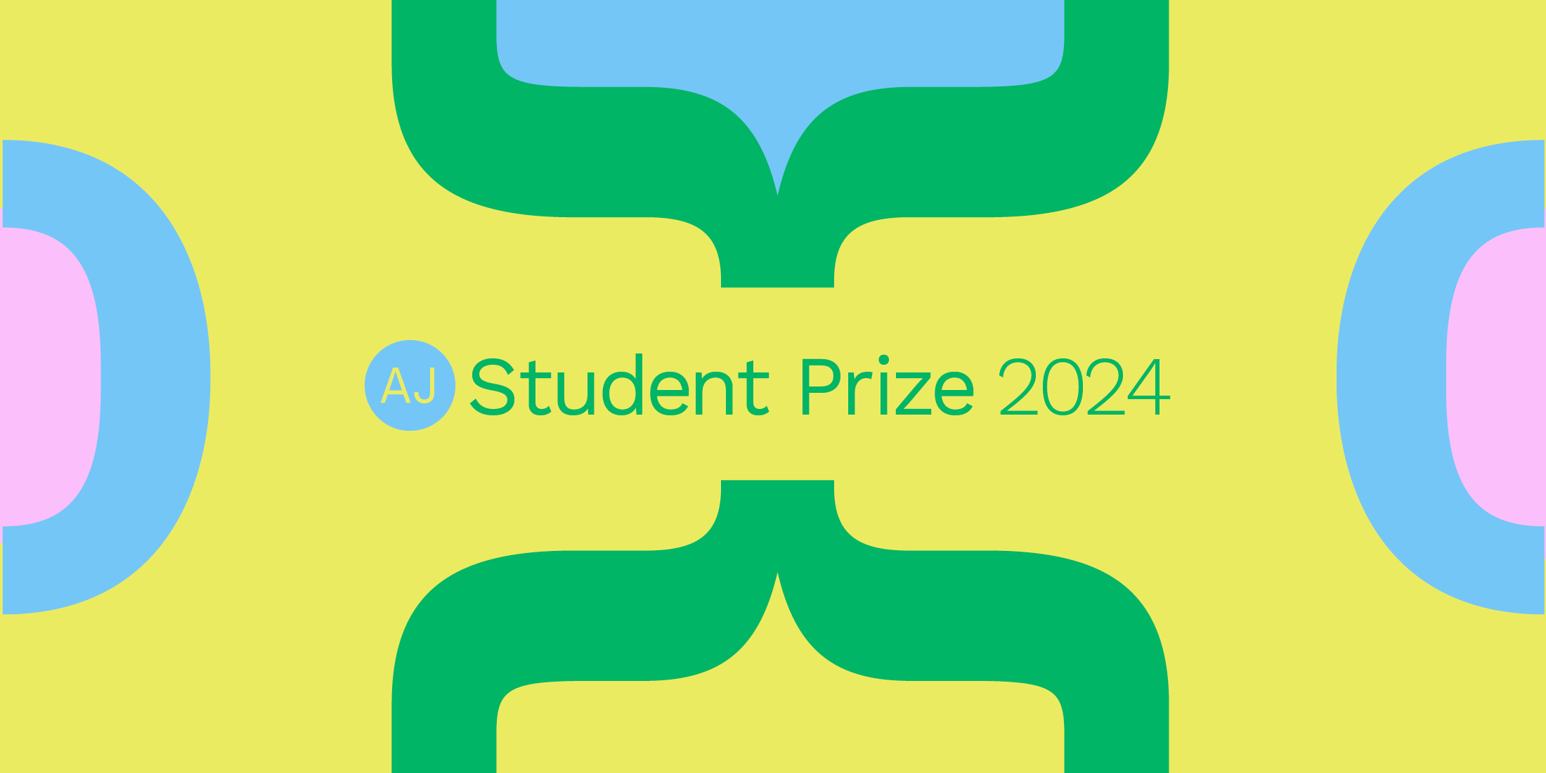 Banner reading 'AJ Student Prize 2024'