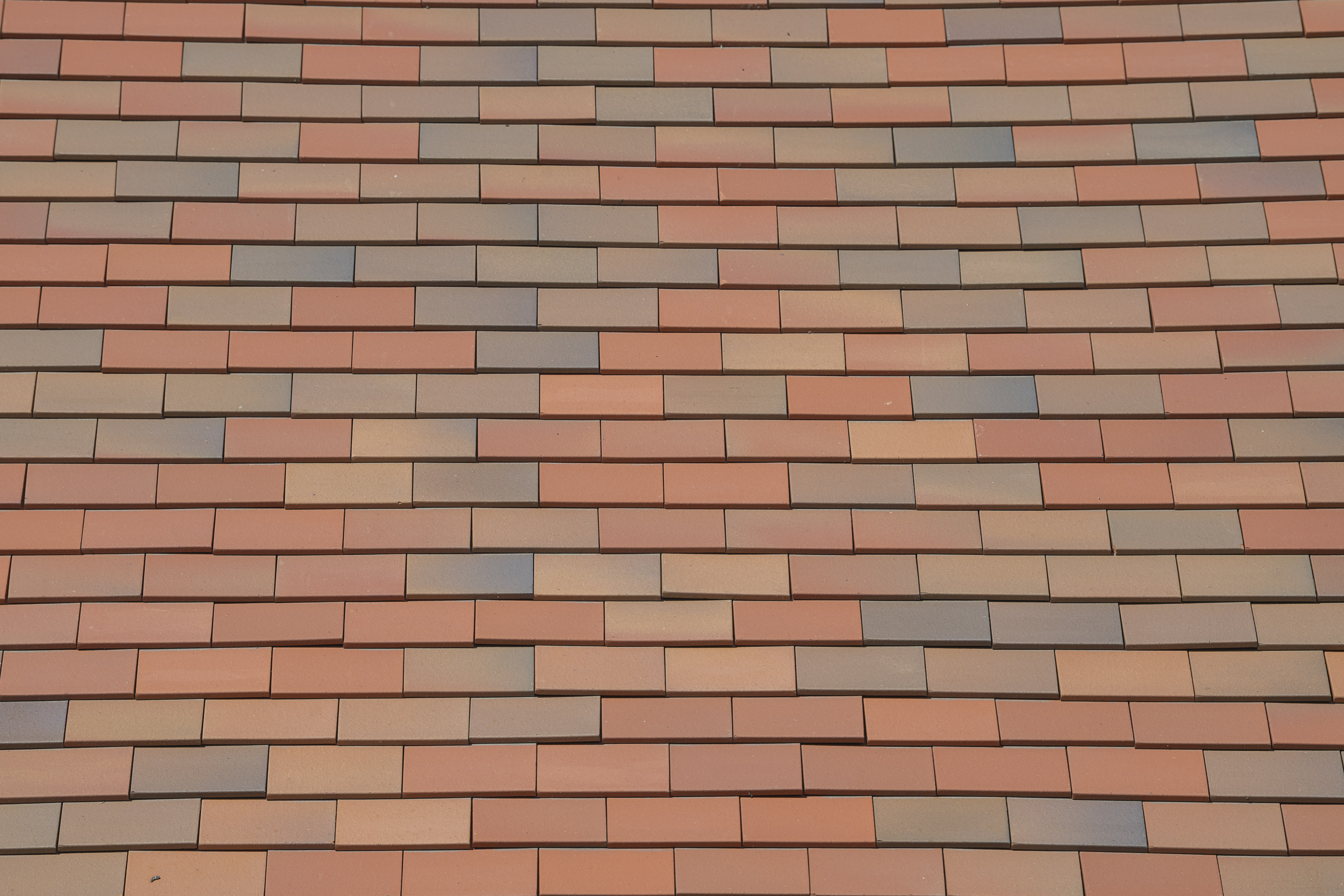 Close up of Marley Acme Single Tiles in Autumn Brindle 