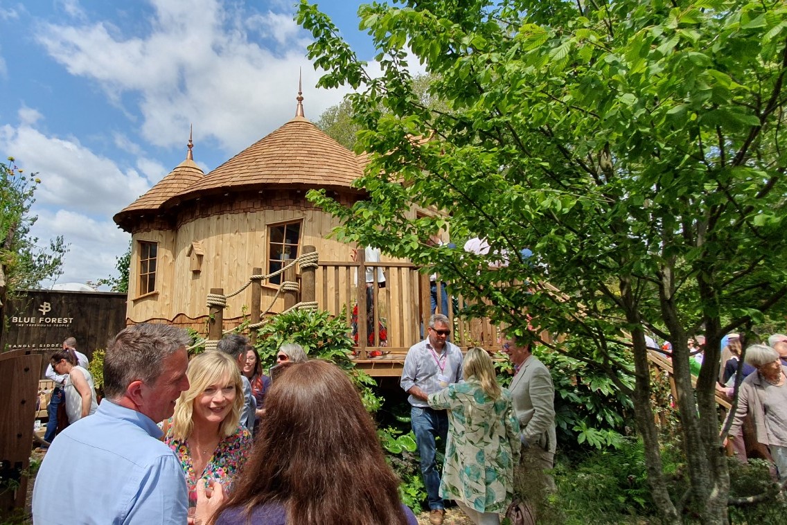 Marley Timber Shingles at the Chelsea Flower Show