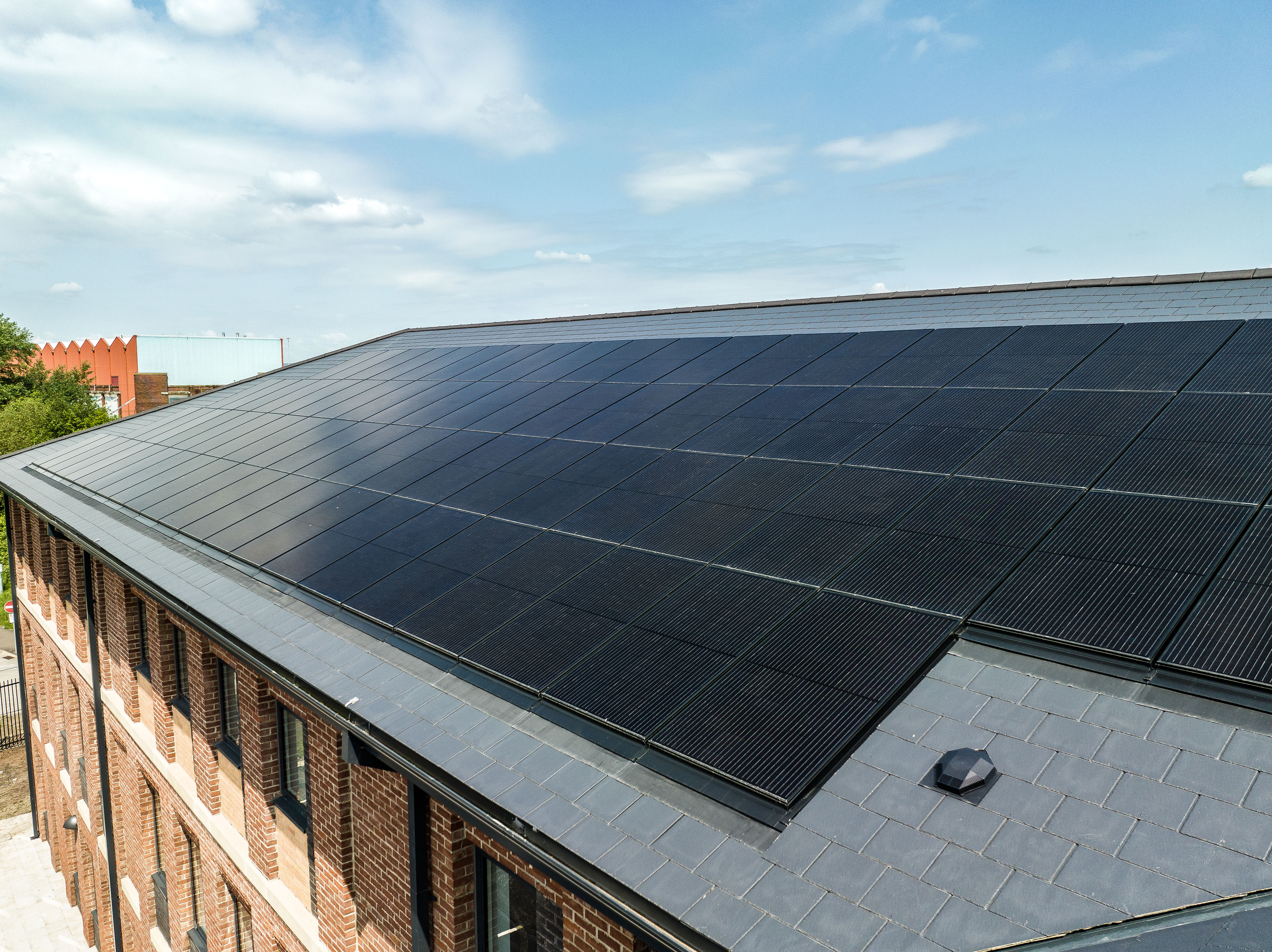 Marley solartile installed on larger commercial project 