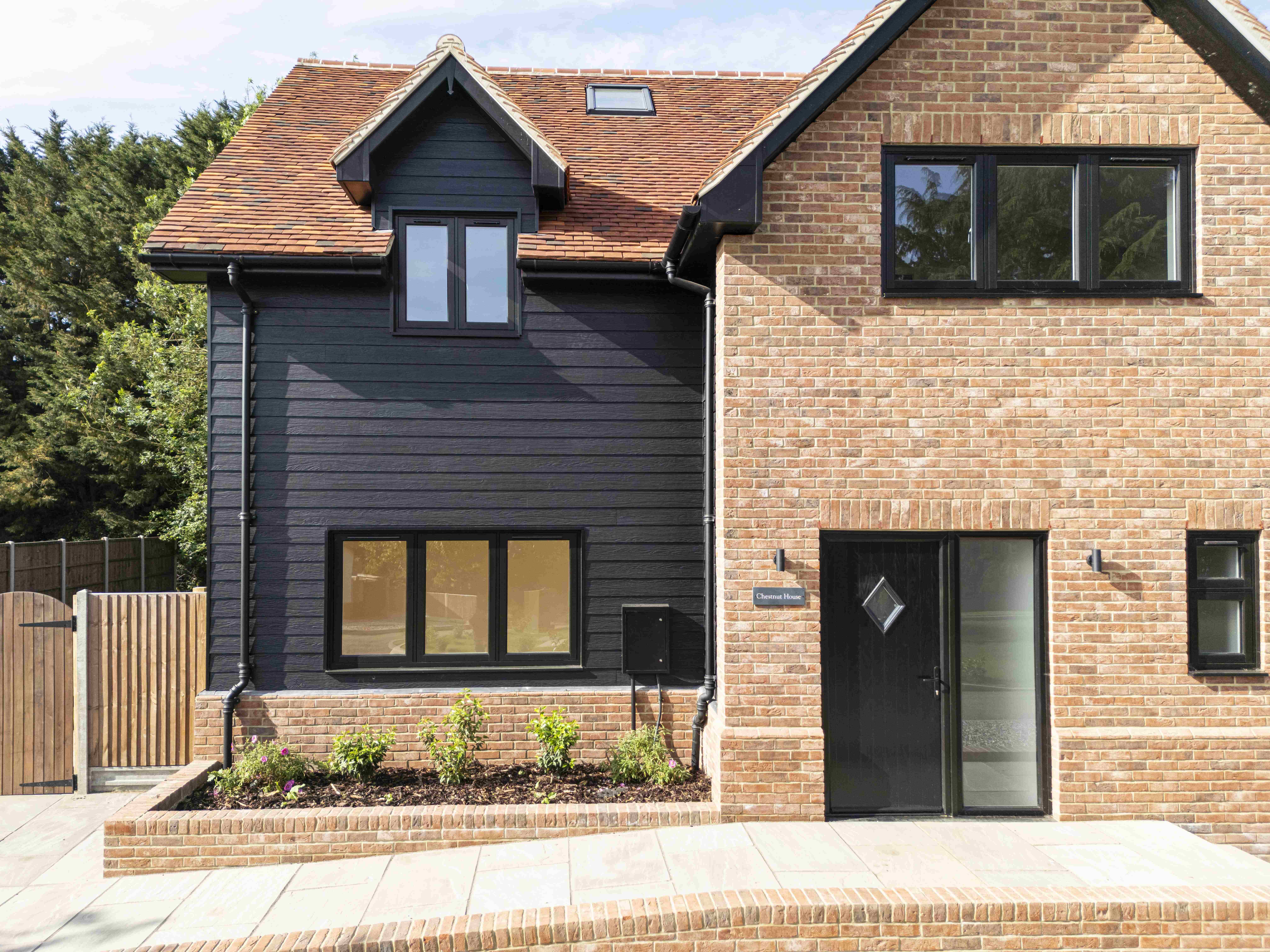 Marley weatherboard installed on a residential home